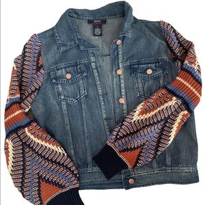Shop Stevie -Denim by Flying Tomato Jean Jacket